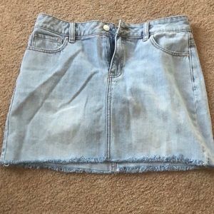 Denim skirt